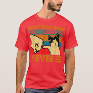 Beste kat pap ooit  Mannen passen op vaderdag T-shirt