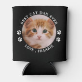 Beste kat, pap ooit schilderen Drukt op maat gemaa Blikjeskoeler (Voorkant)