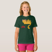 Beste kat, pap ooit schilderen Drukt op maat gemaa T-shirt (Voorkant volledig)