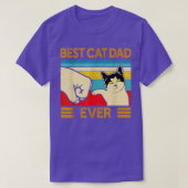  beste kat pap ooit Shirt Funny Cat papa Fa (Design voorkant)