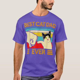  beste kat pap ooit Shirt Funny Cat papa Fa