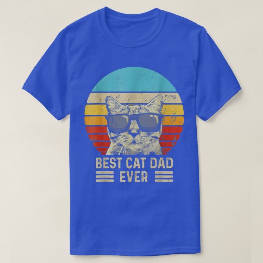  beste kat pap ooit Shirt Funny Cat papa Fa (Design voorkant)