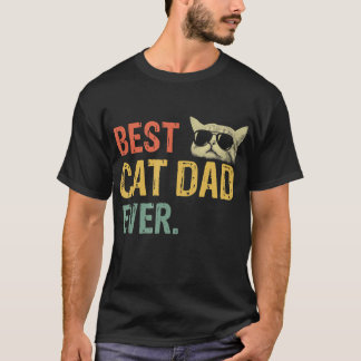 Beste kat pap ooit T-Shirt kat papa Shirten