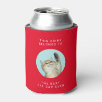 Beste kat papa ooit aangepaste tekst en 2 foto's r