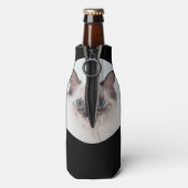 Beste kat papa ooit aangepaste tekst en 2 foto's z flesjeskoeler (Fles Achterkant)