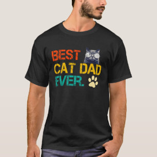 beste kat papa ooit kat papa sarcastisch zeggen t-shirt