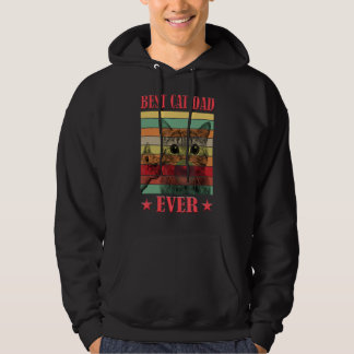 Beste kat papa ooit kat papa vader dag 9 hoodie