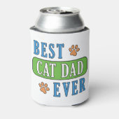 Beste kat papa ooit koeler (Blikje Achterkant)