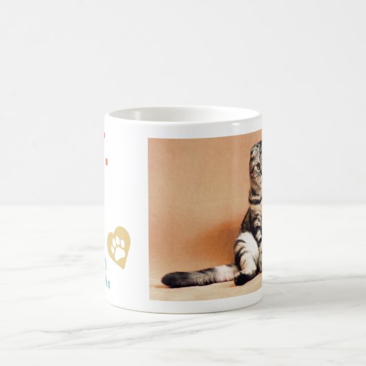 Beste kat papa ooit persoonlijke Mok voor fotokoff (Center)