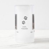 Beste kat papa ooit - Schattigee kat foto Matglas Bierpul (Center)