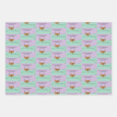 Beste kat papa ooit! Vaderdag Inpakpapier Vel (Voorkant 3)