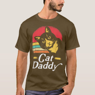  beste kat papa vaderdag Mannen Papa Fa T-shirt