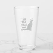 Beste kat tante ooit kat liefhebber glas (Achterkant)