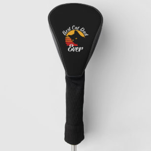 Beste kat vader ooit  beste kat pap ooit cadeau golfheadcover