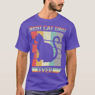 Beste kat vader ooit grappige kat pap vader Ret T-shirt