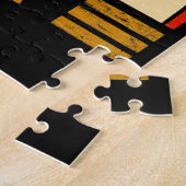 Beste kat vader ooit grappige kat papa legpuzzel (Zijkant)