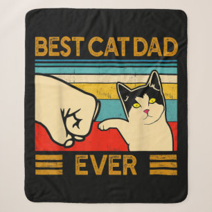 Beste kat vader ooit grappige kat papa sherpa deken