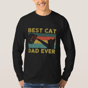 Beste kat vader ooit grappige kat papa Vaderdag T-shirt