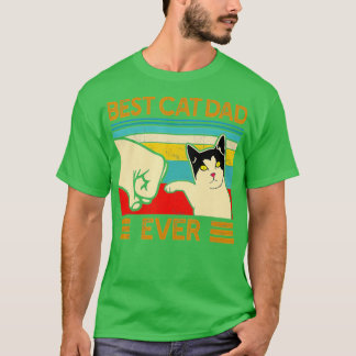 Beste kat vader ooit grappige kat papaap dag cadea t-shirt