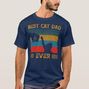 Beste kat vader ooit grappige kat papaap dag cadea t-shirt