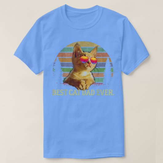 Beste kat vader ooit grappige kookpot keuten met k t-shirt (Design voorkant)