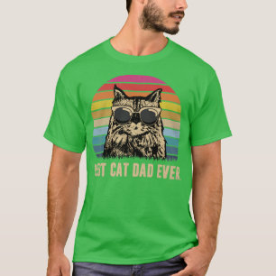  beste kat vader ooit grappige vaderdag Gift S T-shirt