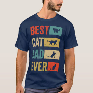 Beste kat vader ooit kat houdt van kat vader jonge t-shirt