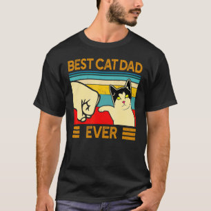 Beste kat vader ooit kat papa vaderdag t-shirt