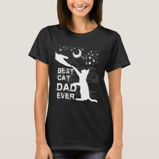 Beste kat vader ooit kat vader vader dag 2 t-shirt