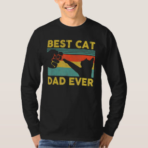 Beste kat vader ooit T-kat papa Dag 3 T-shirt