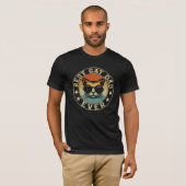  beste kat vader ooit t-shirt (Voorkant volledig)