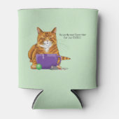 Beste kat vader Vaderdag Blikjeskoeler (Voorkant)