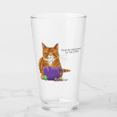 Beste kat vader Vaderdag Glas (Voorkant)