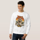 Beste kattemoeder ooit T-shirt (Voorkant volledig)