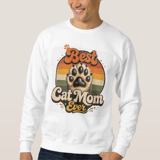 Beste kattemoeder ooit T-shirt (Voorkant)