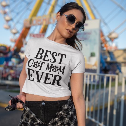 Beste kattemoeder ooit t-shirt