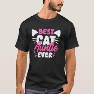 Beste katten tante ooit kitty eigenaar grootmoeder t-shirt
