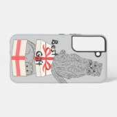 Beste kattencadeau samsung galaxy hoesje (Achterkant horizontaal)