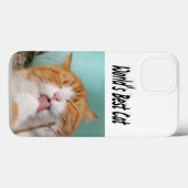 Beste kattenfoto Case-Mate iPhone case (Achterkant (horizontaal))