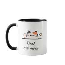 Beste kattenmoeder aangepast script mok