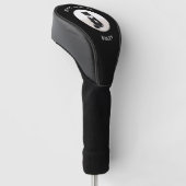 Beste kattenmoeder aangepaste tekst foto aandenken golfheadcover (Schuin)
