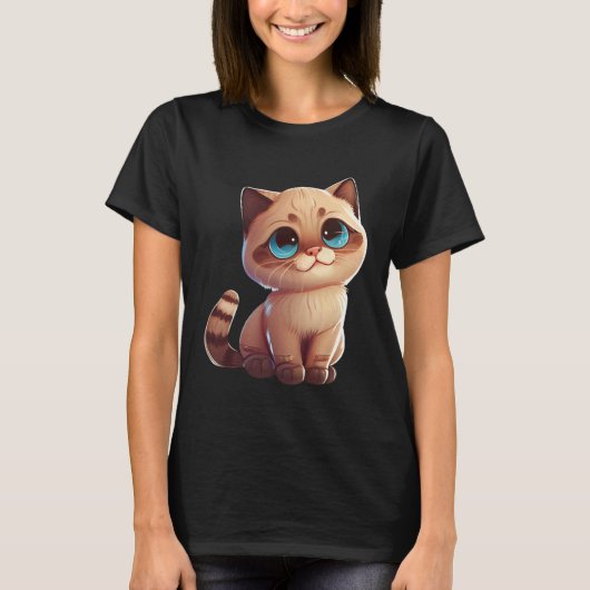 Beste kattenmoeder en kattenvader  3 t-shirt (Voorkant)
