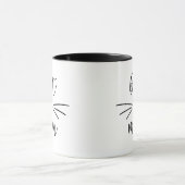 Beste Kattenmoeder Kitty Gezicht Mok (Midden)