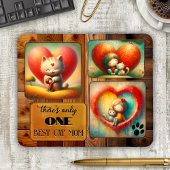 Beste kattenmoeder kunst of foto muismat