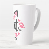 Beste Kattenmoeder Latte Mok (Rechterhoek)