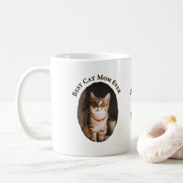 Beste kattenmoeder ooit Aangepaste grappige leuke Koffiemok