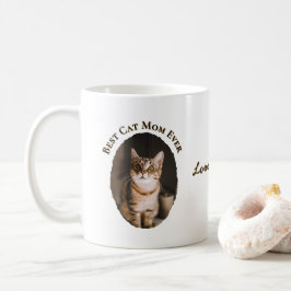 Beste kattenmoeder ooit Aangepaste grappige leuke Koffiemok