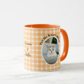 Beste kattenmoeder ooit Aangepaste grappige leuke Mok (Voorkant rechts)