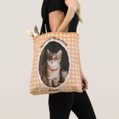 Beste kattenmoeder ooit Aangepaste grappige leuke Tote Bag (Dichtbij)