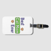 Beste kattenmoeder ooit bagagelabel (Voorkant (horizontaal))